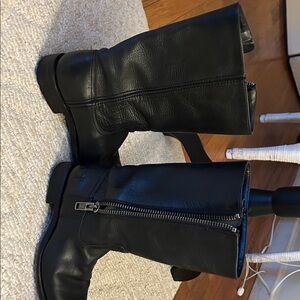Frye Black Leather Boots